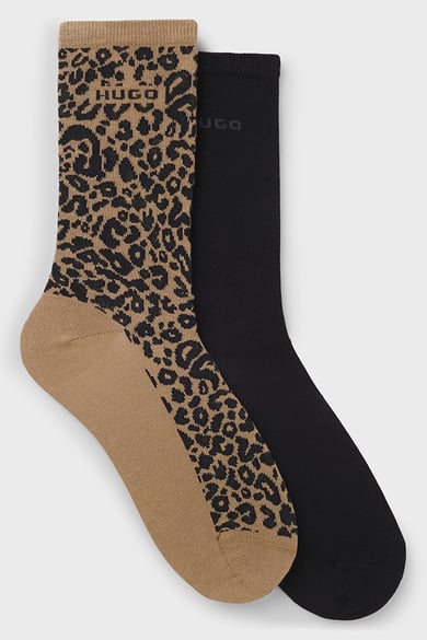 ΚΑΛΤΣΕΣ 2 ΤΕΜ HUGO - 960 ΛΕΥΚΟ ΜΟΤΙΒΟ